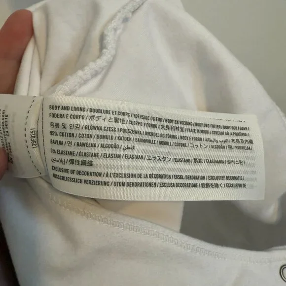 Abercrombie & Fitch Cotton Seamless Fabric Boatneck Bodysuit - EUC - Picture 5 of 5